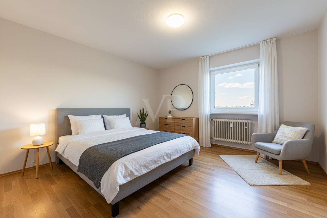 Immobilie in Pliening - Lichtdurchflutete 4-Zimmer-Wohnung mit Terrasse - Bild 0