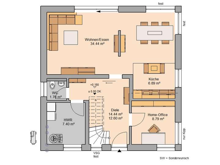 Grundriss Erdgeschoss