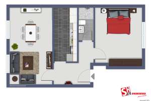 SHG+++ Kernsanierte 2-Zimmer-Wohnung – Selbecker Straße 27, 58091 Eilpe, Hagen – Vorschaubild 2
