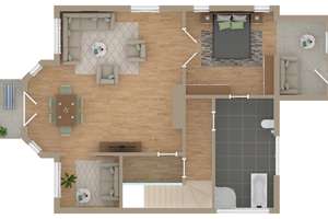 Gründerzeitvilla mit Pool am Urselbach: Naturidyll sucht Liebhaber für den letzten Feinschliff! – 60439 Niederursel, Frankfurt am Main – Vorschaubild 20