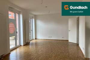 KRONSRODE | Erstbezug: Großzügige 2-Zi.-Whg. mit Parkett im EG (rollstuhlgerecht) – Kattenbrookstrift  146, 30539 Bemerode, Hannover – Vorschaubild 1