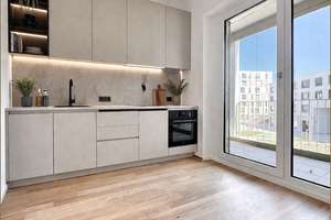 Unaufgeregt. Zeitlos. Besonders. – Moderne 2-Zimmer-Neubauwohnung im Erstbezug – Die vollständige Adresse der Immobilie erhältst du vom Anbieter., 81245 Neupasing, München – Vorschaubild 4