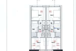 Reiheneckhaus, Effizienzklasse A+, KfW 40 mit PV-Anlage, Keller, Fußbodenheizung und Grundstück ! – 40589 Wersten, Düsseldorf – Vorschaubild 4