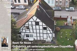 Raum für Neues: Grundstück mit sanierungsbedürftigem Doppelhaus – Die vollständige Adresse der Immobilie erhältst du vom Anbieter., 45699 Herten – Vorschaubild 1