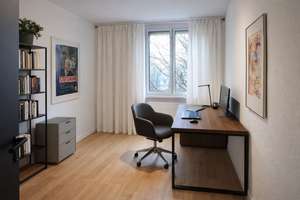 Helle, grüne, ruhige 4-Zimmer-Penthouse-Wohnung mit Balkon im Sonnen Park - Bogenhausen – Wesendonkstraße 15a, 81925 Oberföhring, München – Vorschaubild 6
