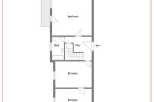 Wer erweckt das Dornröschenhaus zum Leben?! Einfamilienhaus in ruhiger aber doch zentraler Lage! – Die vollständige Adresse der Immobilie erhältst du vom Anbieter., 94227 Zwiesel – Vorschaubild 5