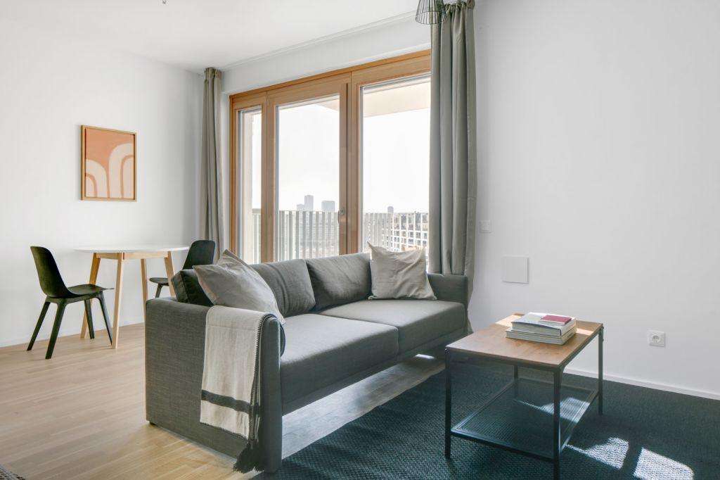 Neubau Studio mit Freifläche in unmittelbare Nähe zum Hauptbahnhof, Rooftop, Lounge, Fitnessraum