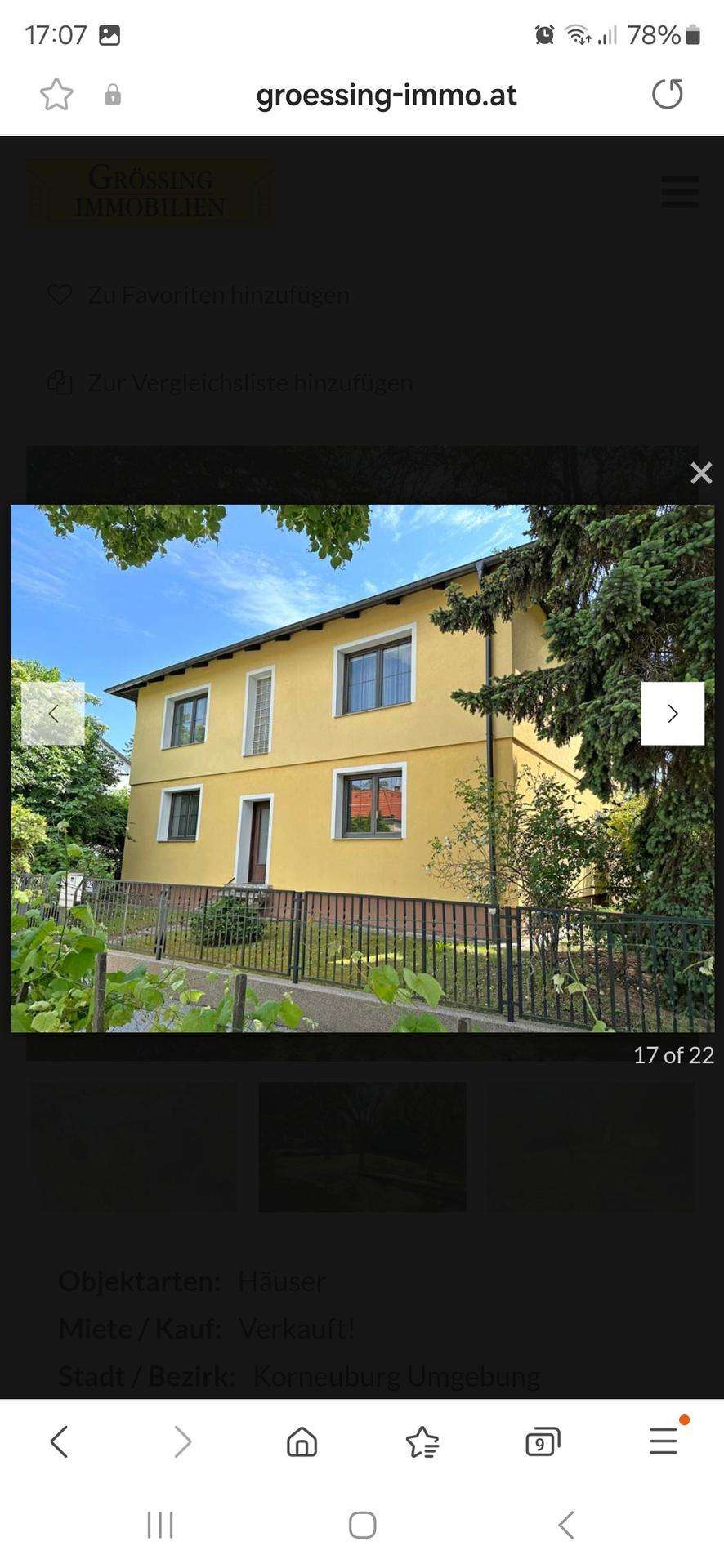 Einfamilienhaus mit 5 Zimmern, Balkon und Garten 500m2 