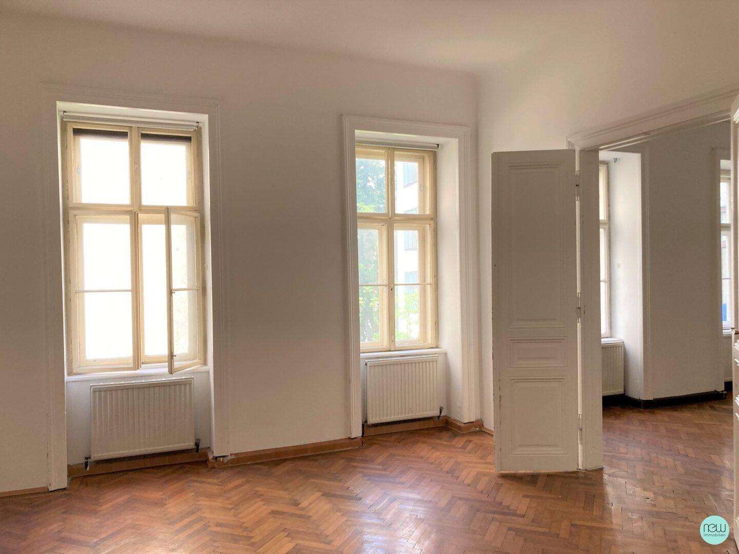 hofseitige 2 Zimmer plus Minikabinett / unbefristete Hauptmiete / Lerchenfelderstraße