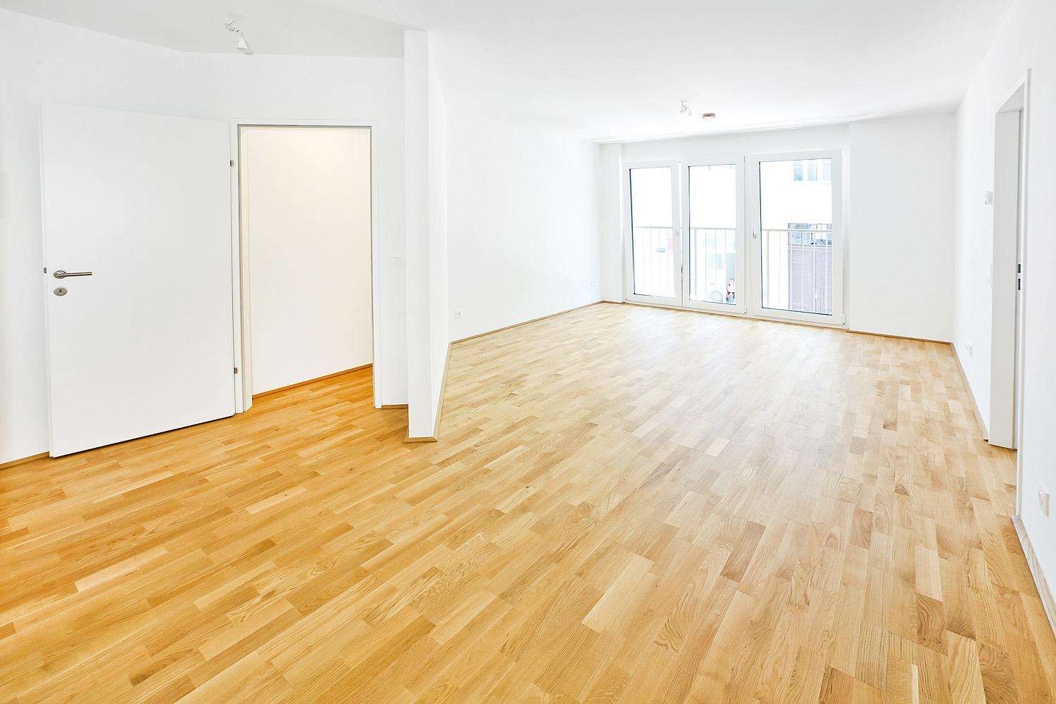 HERBSTAKTION - NEUER PREIS & PROVISIONSFREI: Idealer Grundriss - Erstbezug! 2-Zimmer mit Balkon