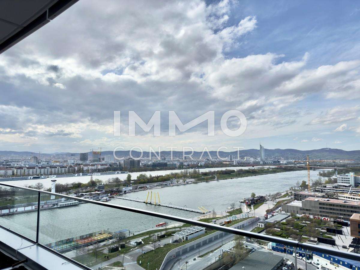 Gemütliche 1-Zimmer-Wohnung an der Neuen Donau mit Blick auf den Kahlenberg