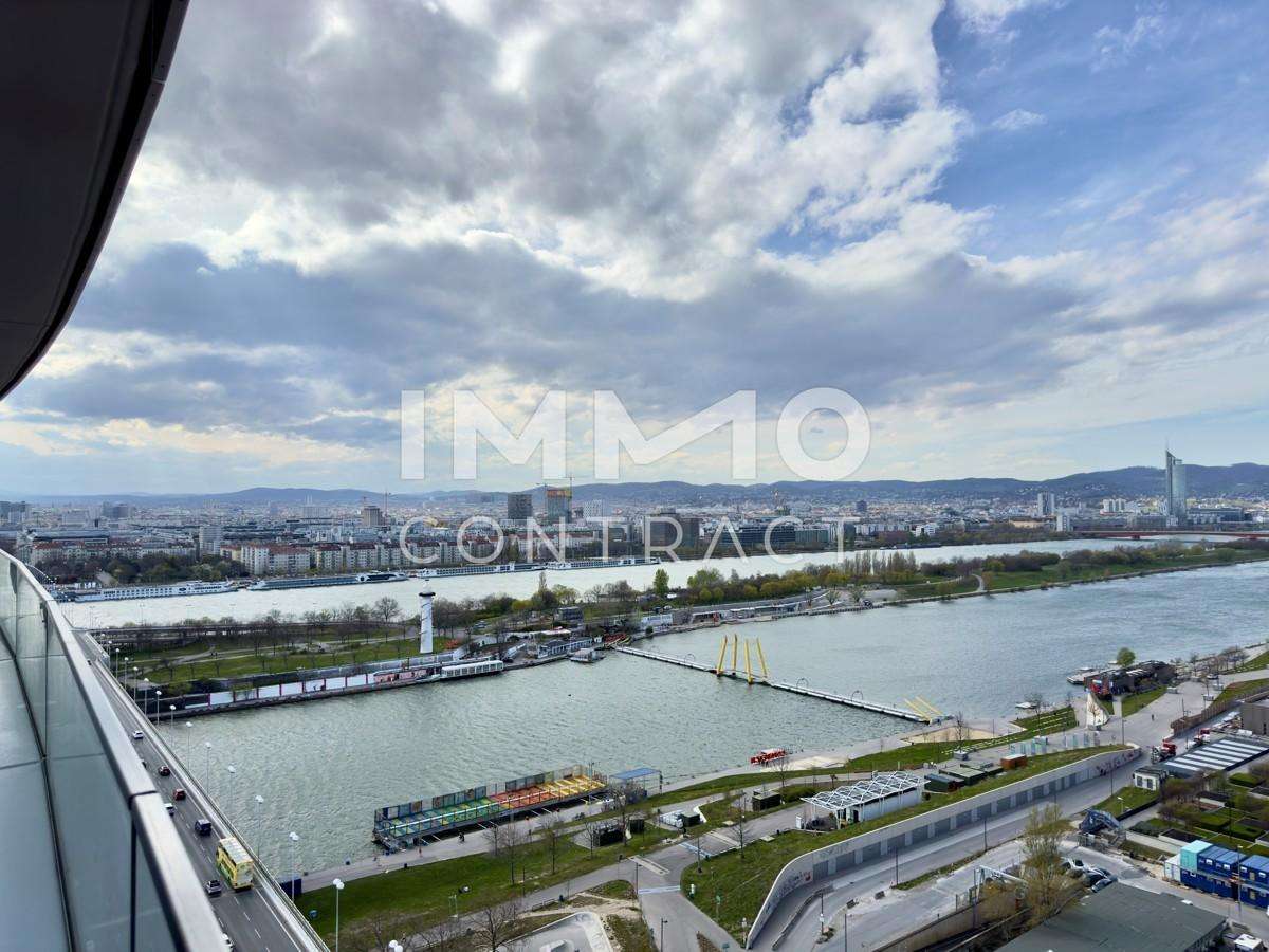 Exklusives Wohnen im Hochhaus: Elegante 2-Zimmer-Wohnung mit Panoramablick auf den Kahlenberg