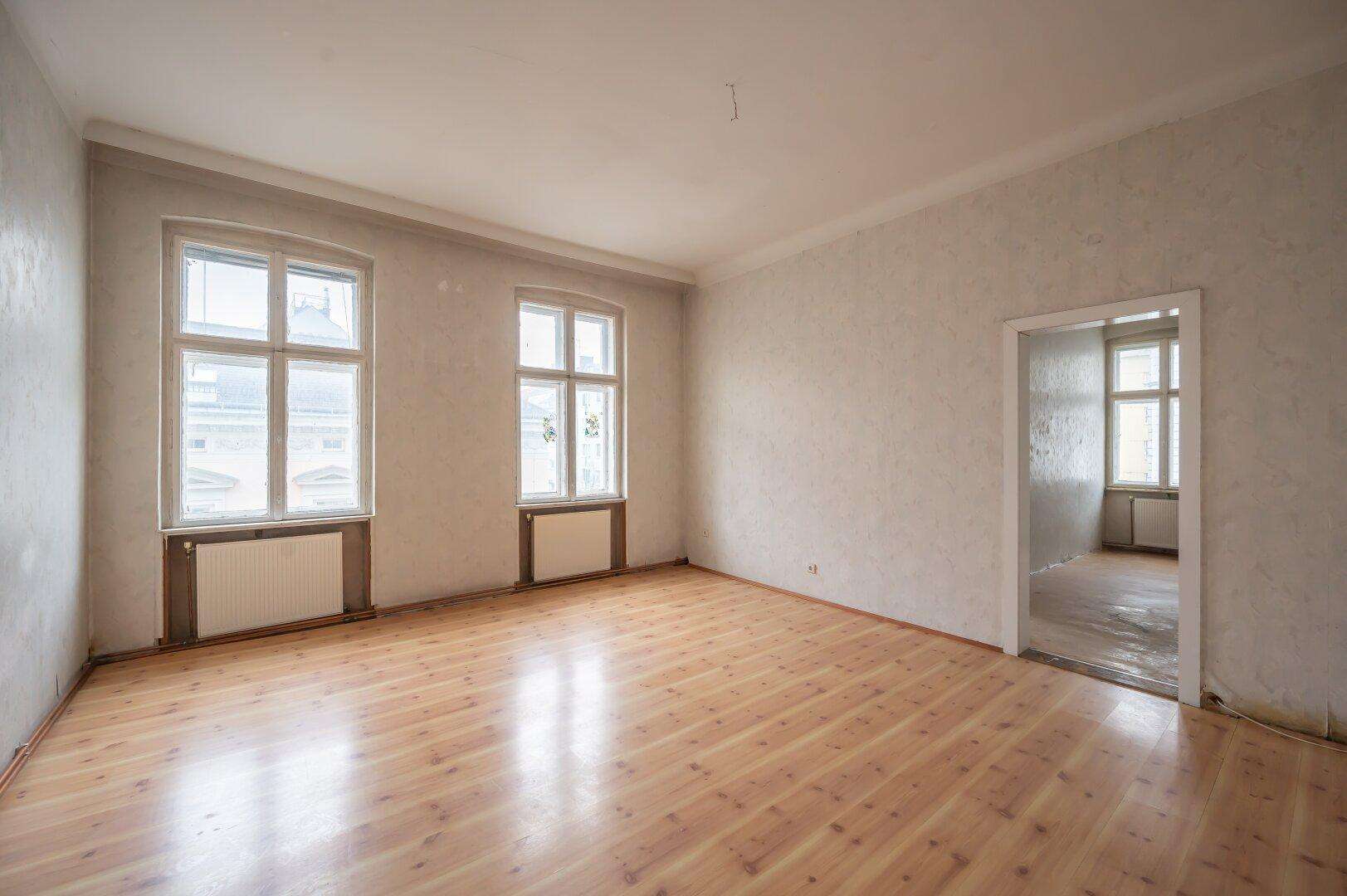 ++NEU++ Sanierungsbedürftige 3-Zimmer Altbau-Wohnung