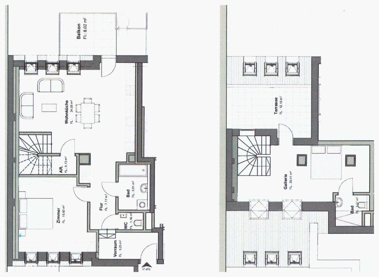 IN DEN STARTLÖCHERN - Neues Lebensgefühl - Edle Terrassenmaisonette in sehr begehrter Lage