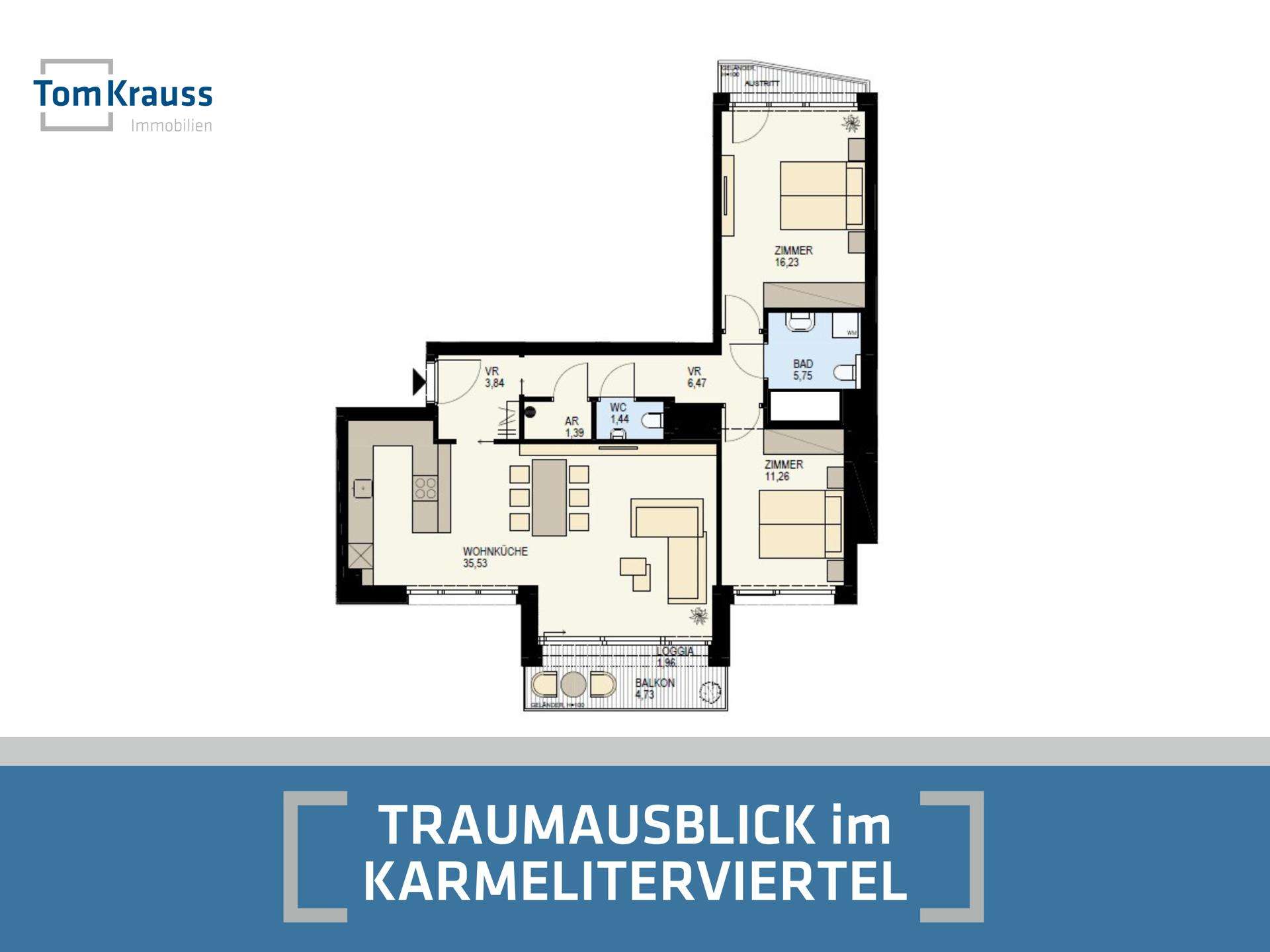 Ihr Familiendomizil im KARMELITERVIERTEL