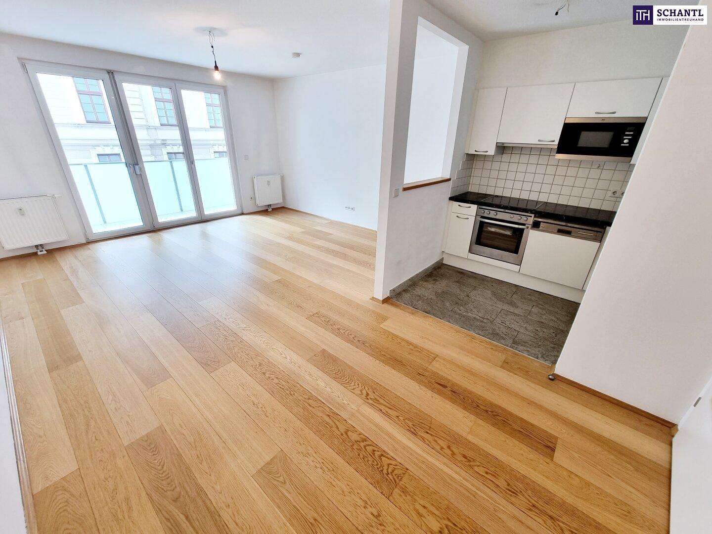 Perfekte 2-Zimmer Wohnung mit Loggia! Viel Grün + Garagenplatz inbegriffen + Perfekte Aufteilung + Fairer Preis + Tolle Infrastruktur! Nicht zögern!