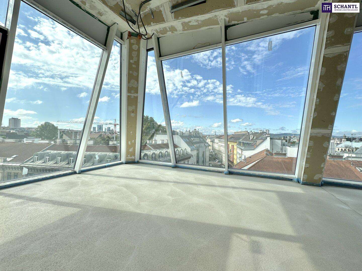 Welch grandioser Panoramablick! Großzügige drei Zimmer, mit 2 kompakten Terrassen und bester Lage!