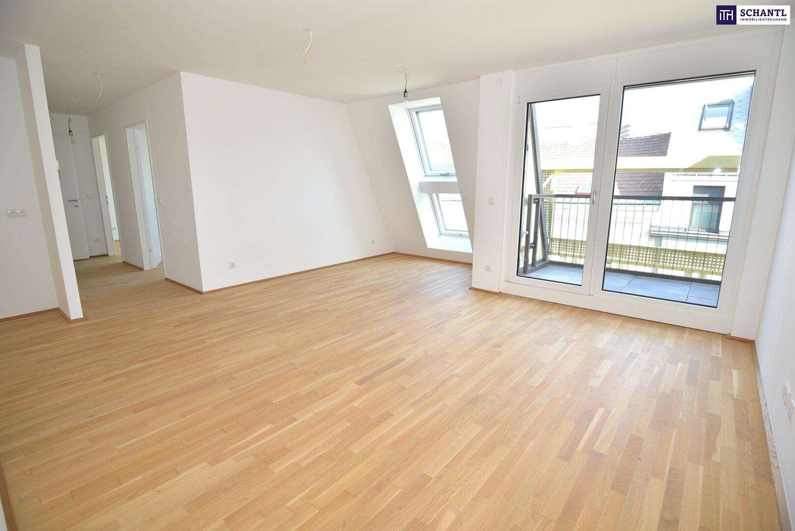 Herrliche Dachwohnung mit kleiner Terrasse im Erstbezug - 1180 Wien!