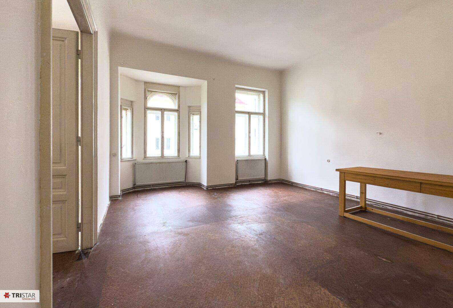 ::: ALTBAUTRAUM ZUM SANIEREN - WUNDERSCHÖNE KLASSISCHE ALTBAUWOHNUNG IN SEHR GUTER LAGE – TOP GRUNDRISS – Kauf in 1060 Wien:::