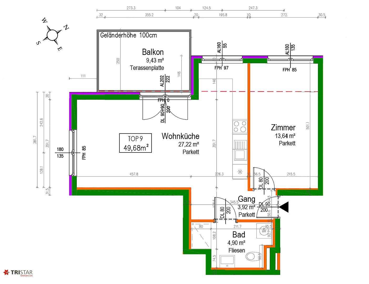 NEU! EXKLUSIV ++16 MODERNE NEUBAUWOHNUNGEN ++ BEZUGSFERTIG ++ IN TOP-LAGE ++ NÄHE U2 ASPERNSTRASSE ++ 10 TIEFGARAGENPLÄTZEN ++ 1220 WIEN