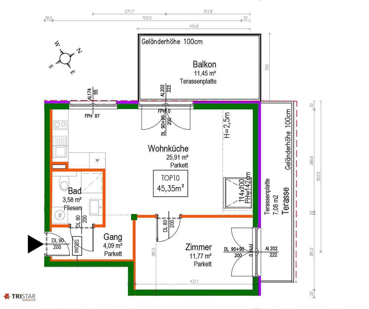 NEU! EXKLUSIV ++16 MODERNE NEUBAUWOHNUNGEN ++ BEZUGSFERTIG ++ IN TOP-LAGE ++ NÄHE U2 ASPERNSTRASSE ++ 10 TIEFGARAGENPLÄTZEN ++ 1220 WIEN