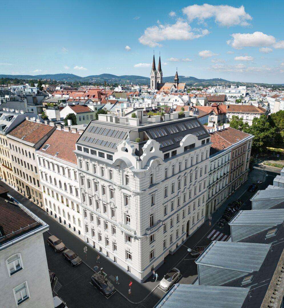 NEUES ZUHAUSE IM DACHGESCHOSS: Erstbezüge mit Terrasse und Balkon beim Sobieskiplatz!