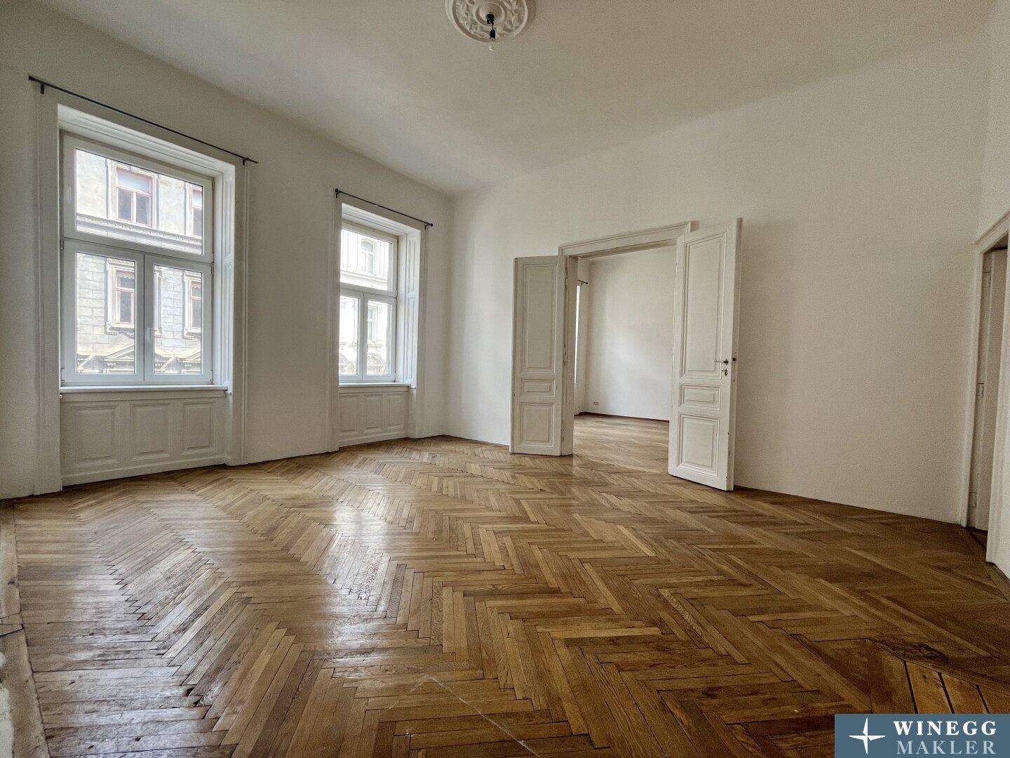 TOPLAGE nächst ROCHUSMARKT und ARENBERGPARK! ALTBAU-Wohnung mit guter AUFTEILUNG