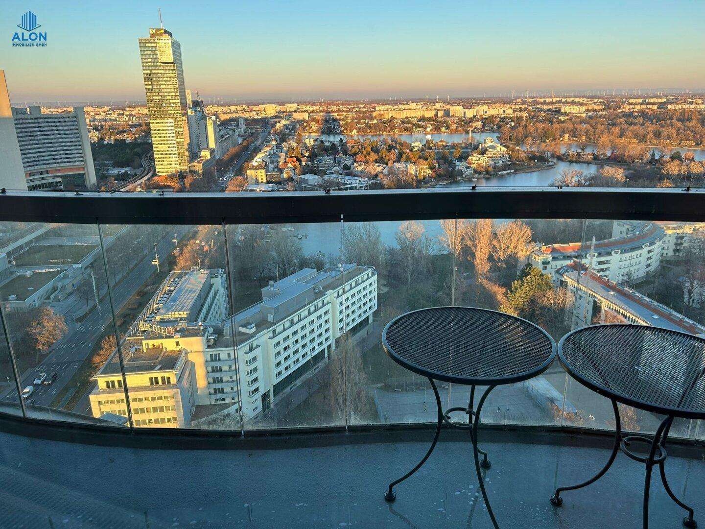 Exklusive Stadtwohnung mit Panoramablick in Wien-Donaustadt