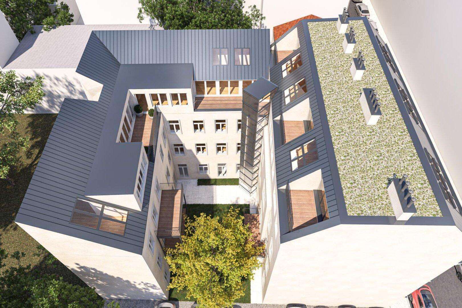 // sanierungsbedürftige 1-Zimmer-Garçonnière im Hoftrakt // realisiertes Altbau-Projekt nahe dem Auer-Welsbach-Park //