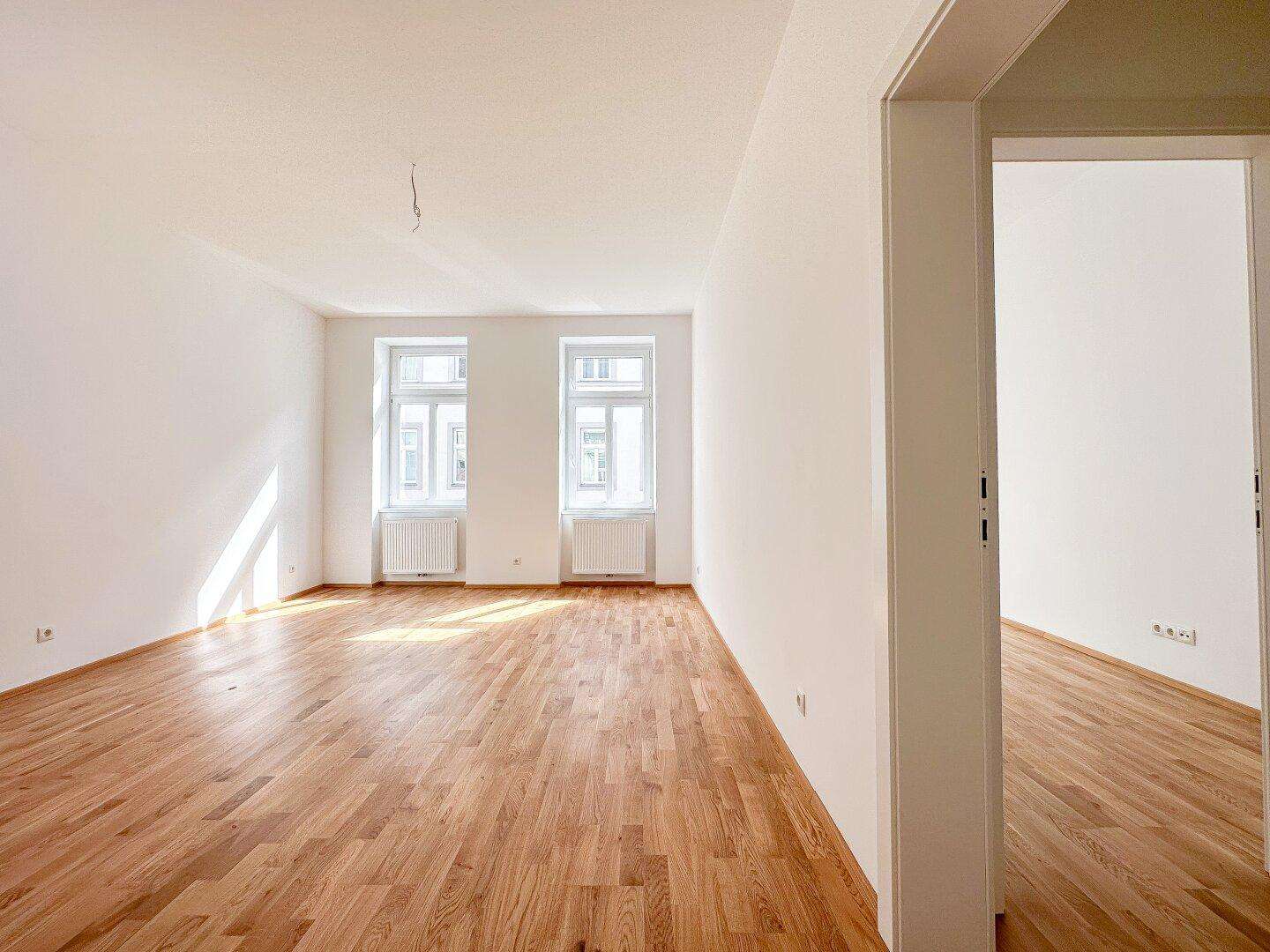 // Altbau-Projekt nahe dem Auer-Welsbach-Park // perfekt-aufgeteilte, generalsanierte 3-Zimmerwohnung in Ruhelage // WG-geeignet