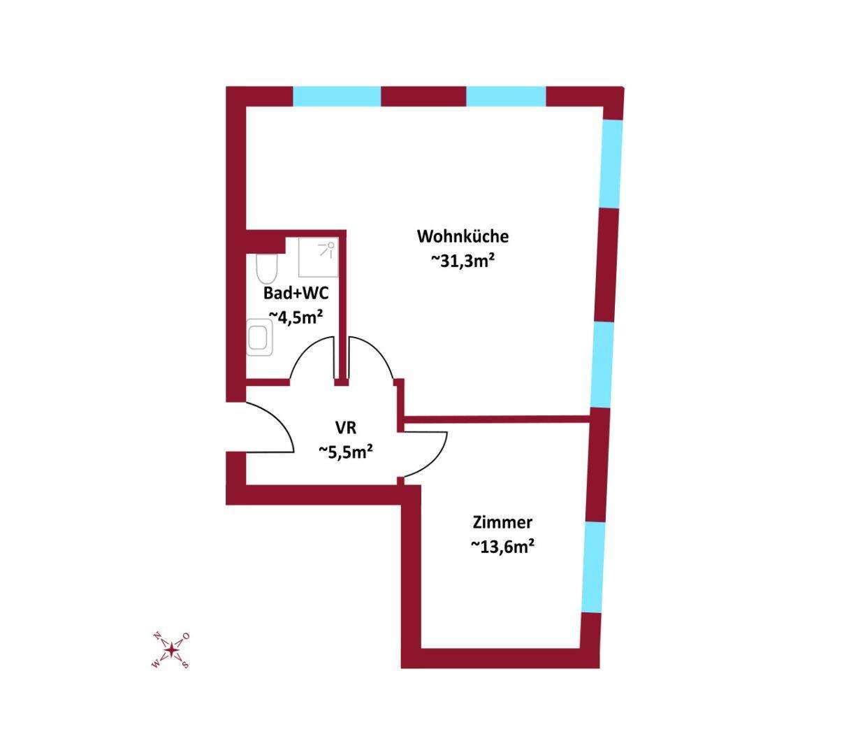 Neubauprojekt/Erstbezug | Energieeffizienz durch Luftwärmepumpe - 3fach Verglasung - Fußbodenheizung I ca. 120m² Dachterrasse I Hochwertige Ausstattung