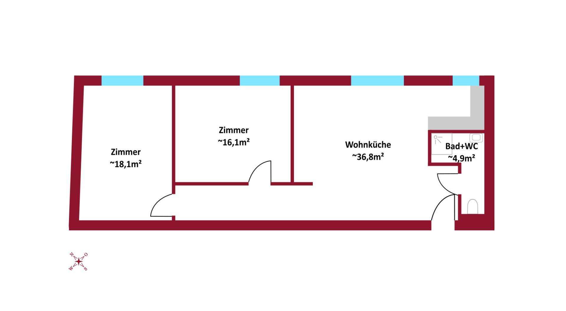 Neubauprojekt/Erstbezug | Energieeffizienz durch Luftwärmepumpe - 3fach Verglasung - Fußbodenheizung I ca. 120m² Dachterrasse I Hochwertige Ausstattung