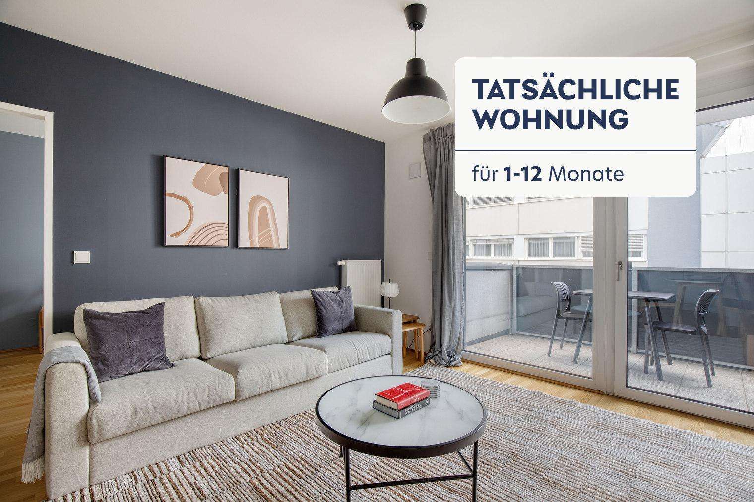 Neubau 2 Zi mit Balkon, Nahe zum 6. Bezirk, U4 Längengeldgasse/U4 Margareten Gürtel (VIE383)