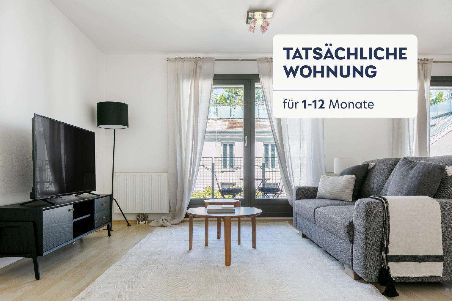 Neubau mit 15m2 Balkon direkt am Park am Hundsturm & Ubahn, geräumige 2 Zimmer, 72m2, 6. Liftstock (VIE15)