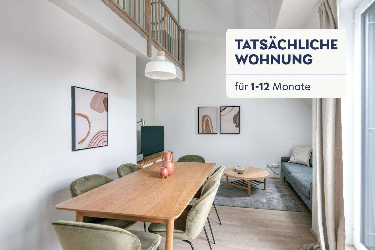 4 Zimmer Dachgeschoss-Maisonette Wohnung in ruhe Lage,gute öffentliche Anbindung (VIE253)