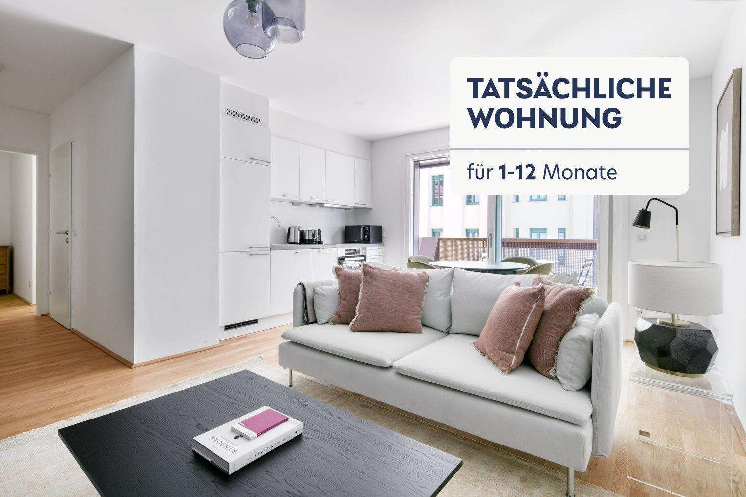 Top Lage Mariahilf, Neubau Erstbezug mit Balkon, U4 Pilgramgasse, 2 Zimmer, Miele Küche (VIE19)