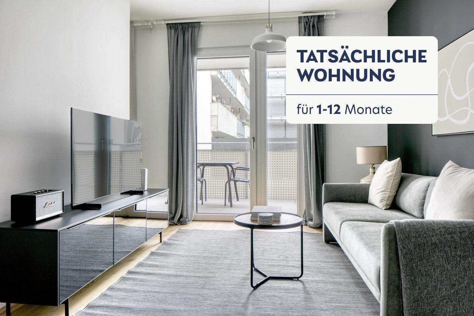 Wunderschöner Neubau! Großzügiges Studio mit großem Balkon und offener Küche (VIE180)