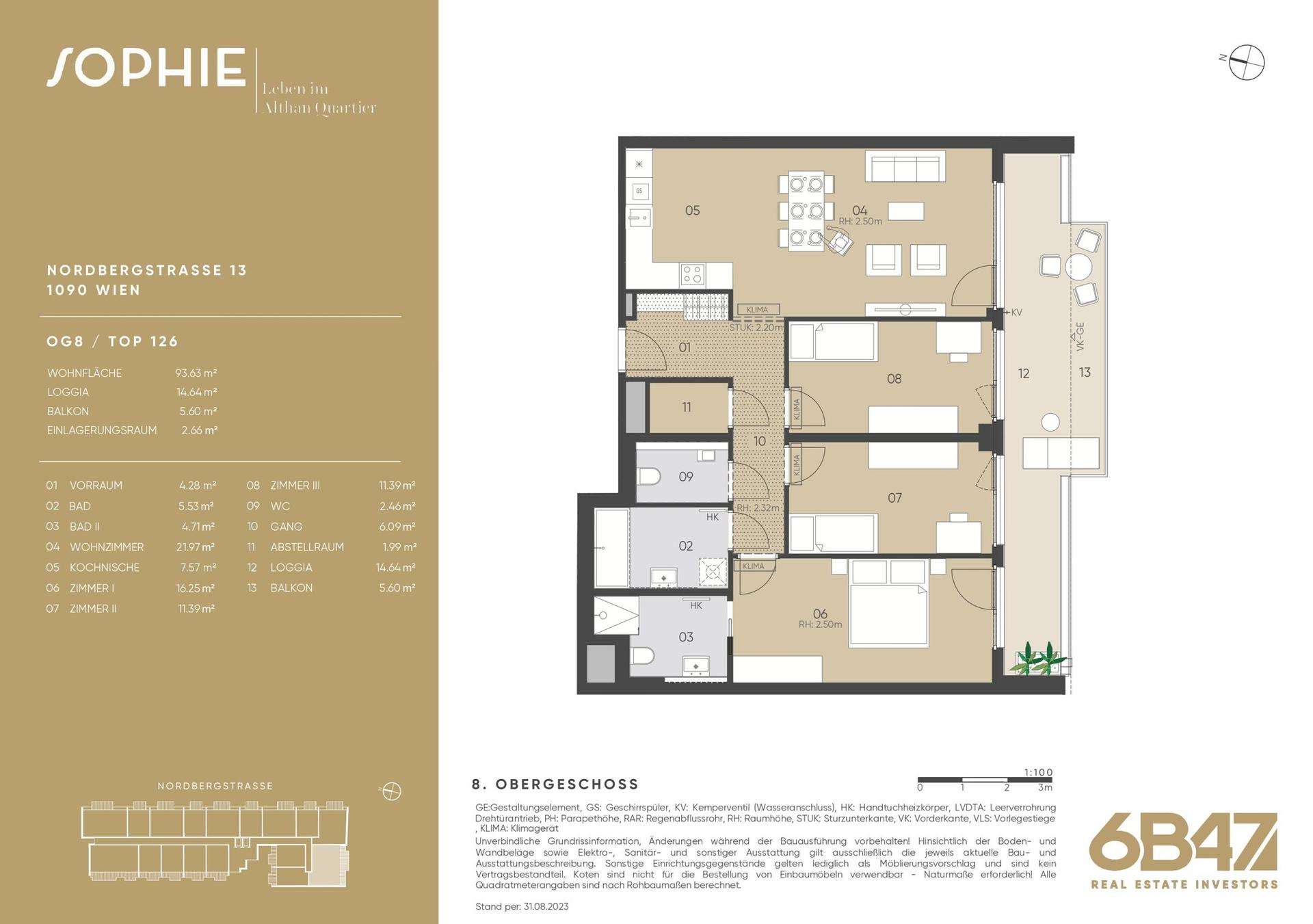 Geräumige und WG-taugliche 4-Zimmer-Neubauwohnung inkl. Abstellraum & mit Balkon - Nähe U4 Friedensbrücke