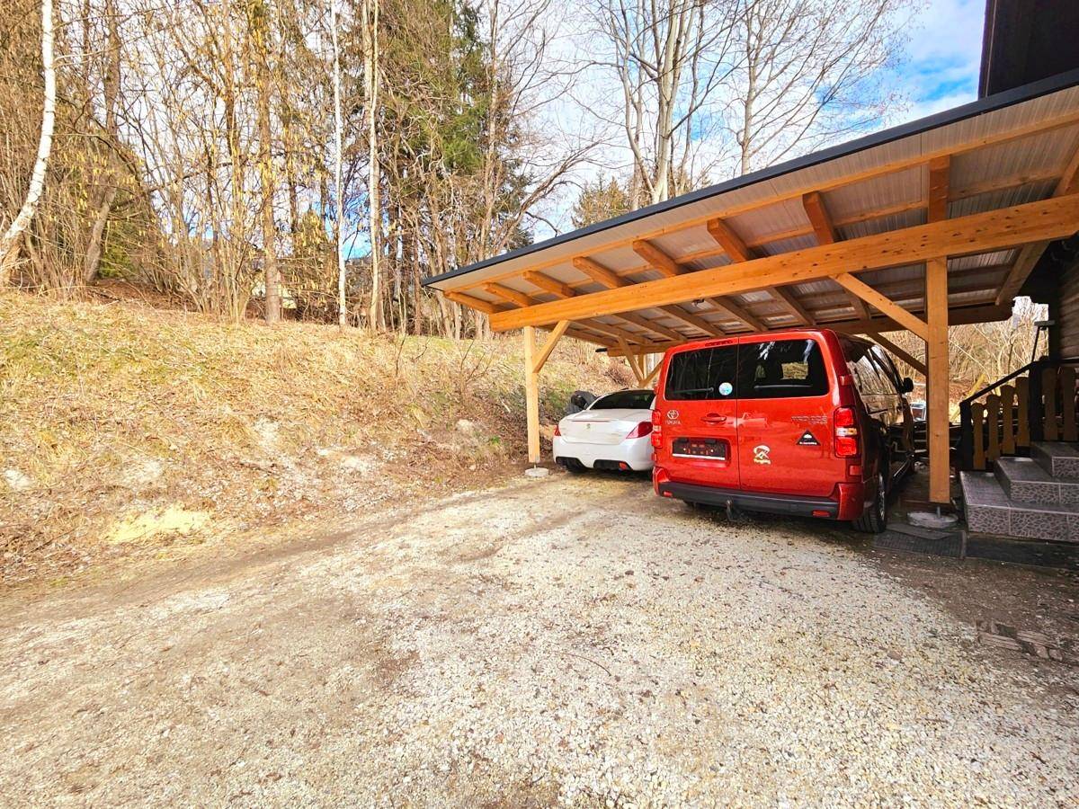 Doppel-Carport Eingang EG