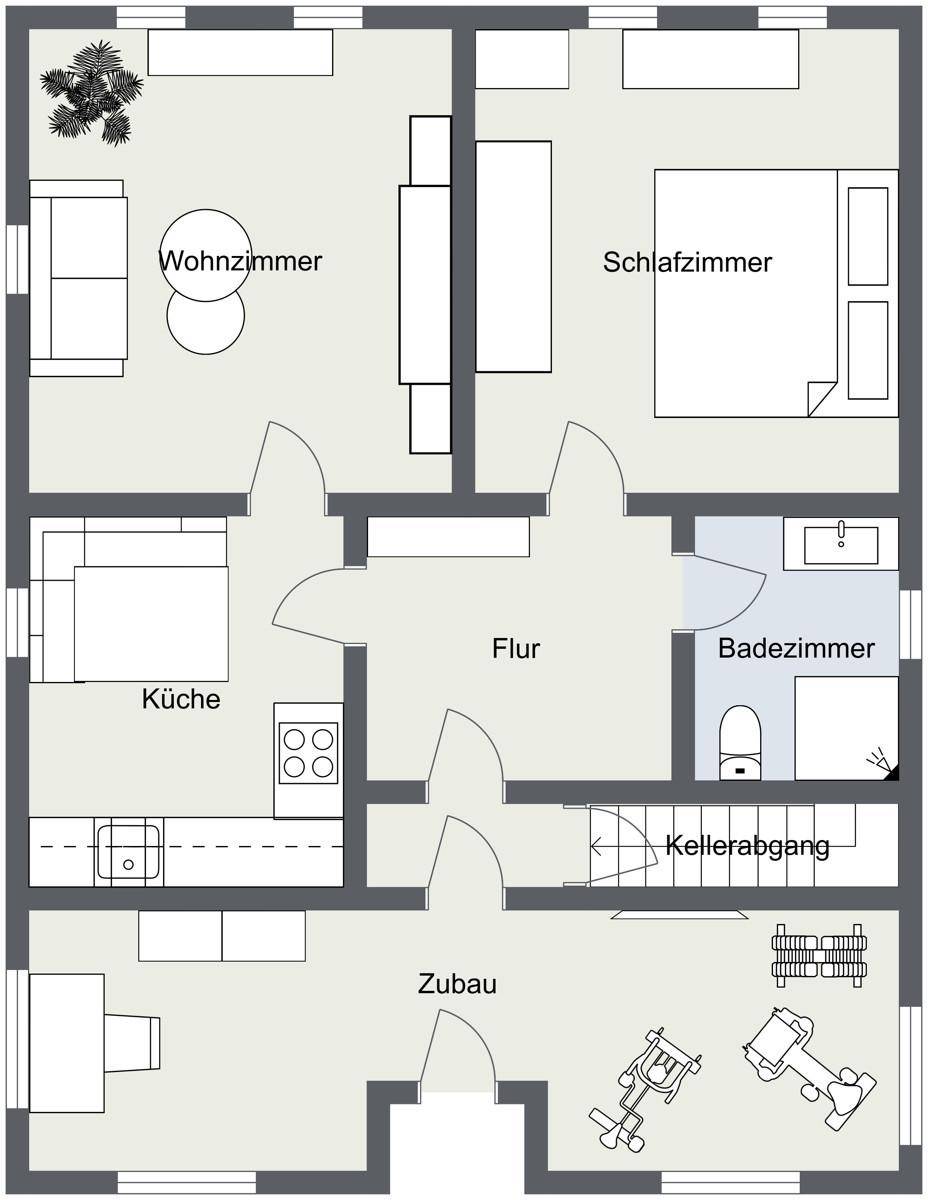 möglicher Grundriss EG