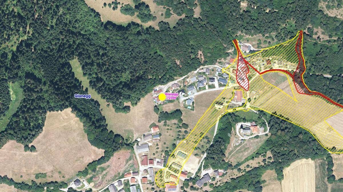 Kagis Gefahrenzonenauszug