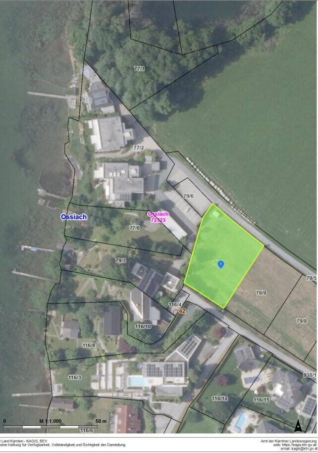 Ossiacher See zu Ihren Füßen – Baugrundstück in herrlicher Aussichtslage - Ansicht 4