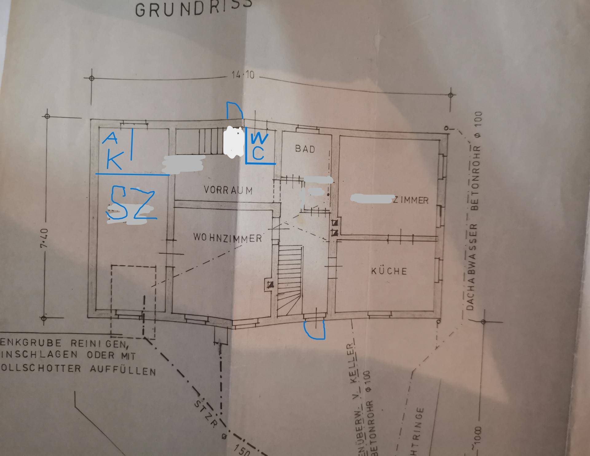 HAUS/ERDGESCHOSS ZENTRAL 750 m² NATURGARTEN – VOLLMÖBLIERT VOLLAUSGESTATTET, INKL. GÄRTNER - Ansicht 2