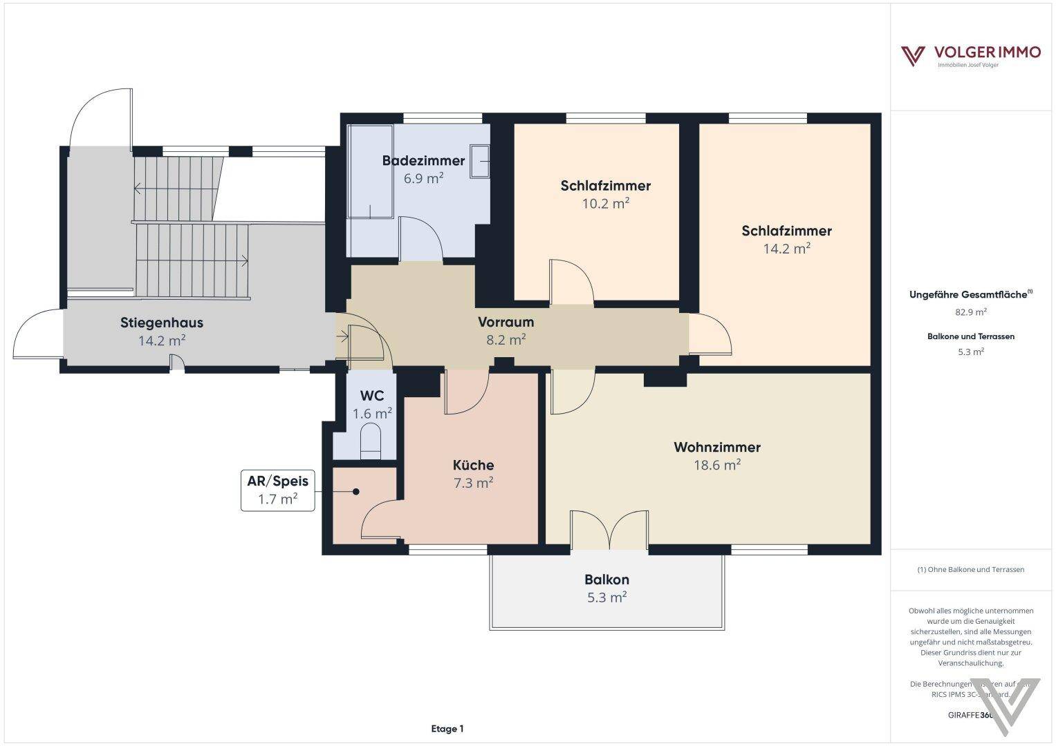Wohnung 2 Obergeschoss