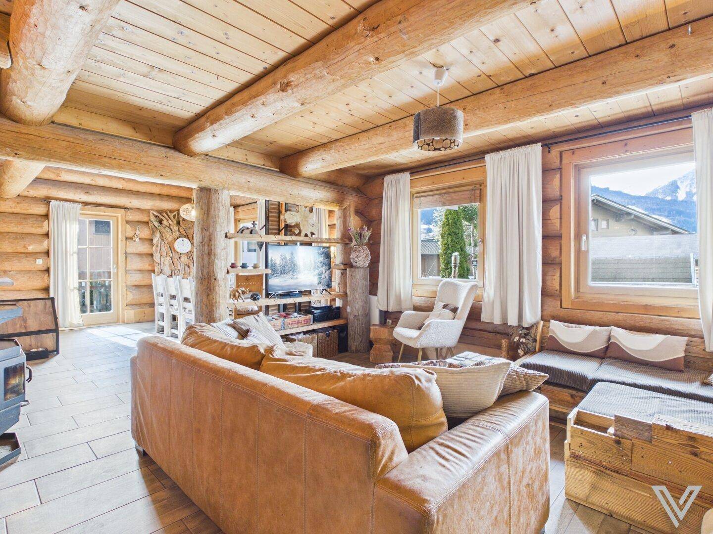 Charmantes Holzblockhaus mit gemütlicher Ferienwohnung – pohled 5