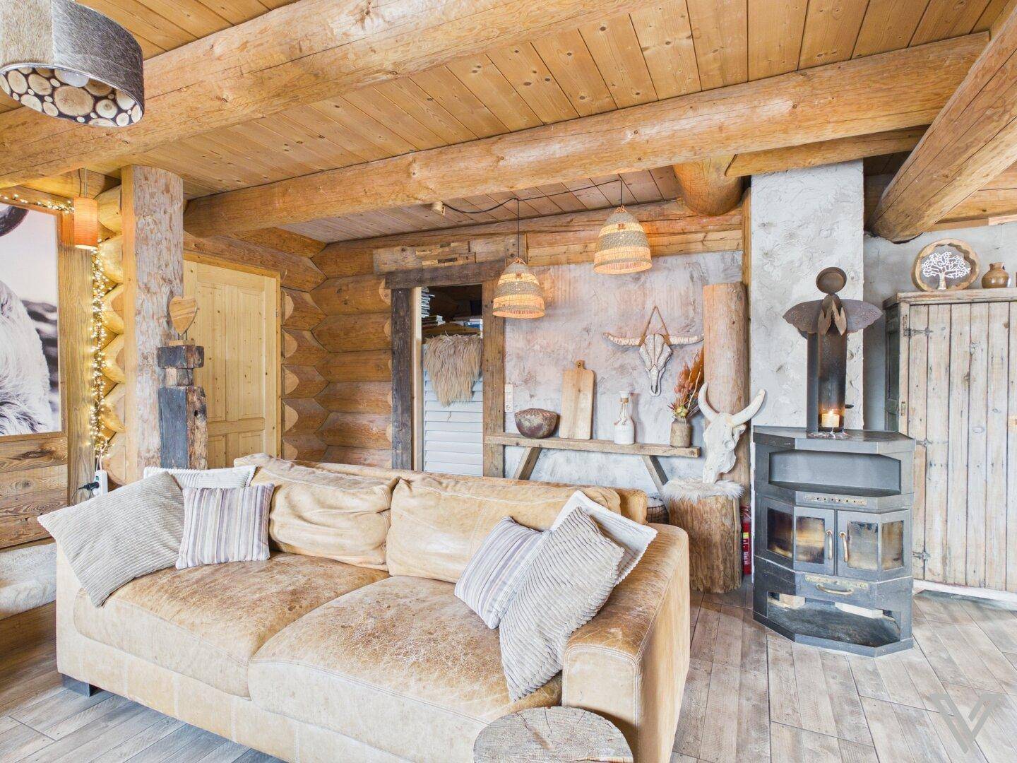 Charmantes Holzblockhaus mit gemütlicher Ferienwohnung – další