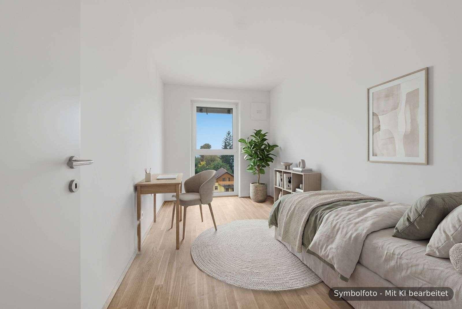 09_Haus1_Whg17_Schlafzimmer_1_Homestaging_KI-Hinweis