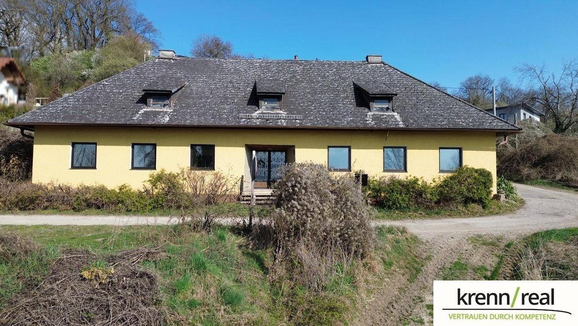 Altbestand in toller Lage (mit ca. 45.000 m² Nutzgrund) und Blick auf Linz - Ansicht 3