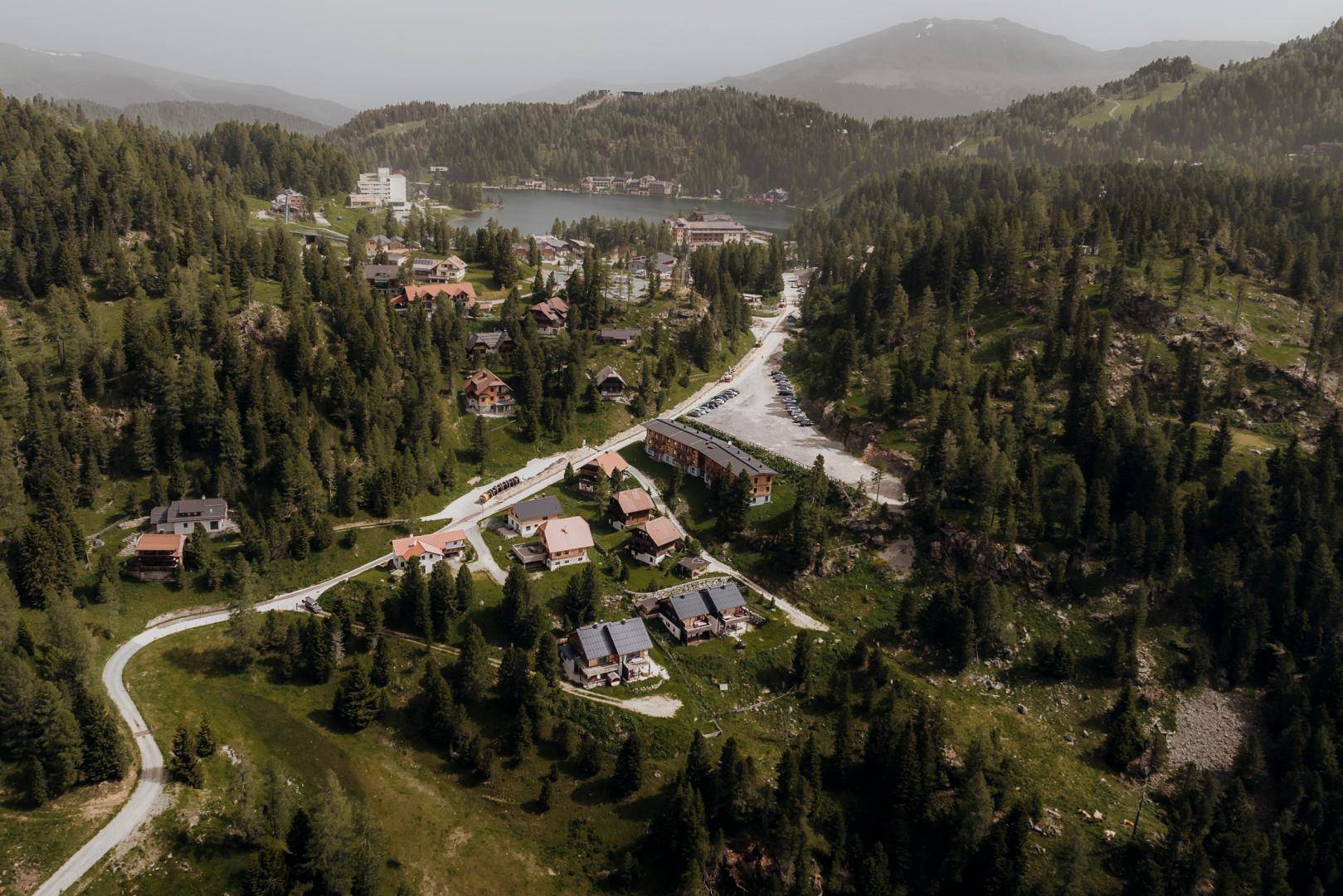 Lage auf der Turracher Höhe - Turracher See