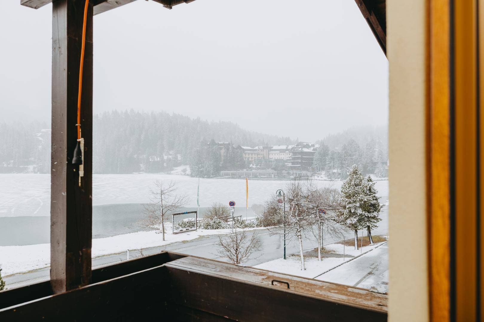 Blick vom Balkon Richtung Süden